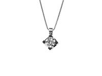 Collier Promesse Femme Venere in Or blanc Diamante PPLX/0,08 - PPLX/0,08